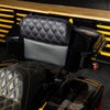 ダイアモンドステッチ・スリムバックレストパッド (パープル) 4