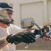 フィンデザイン・ビレットミニミラー (クローム)1
