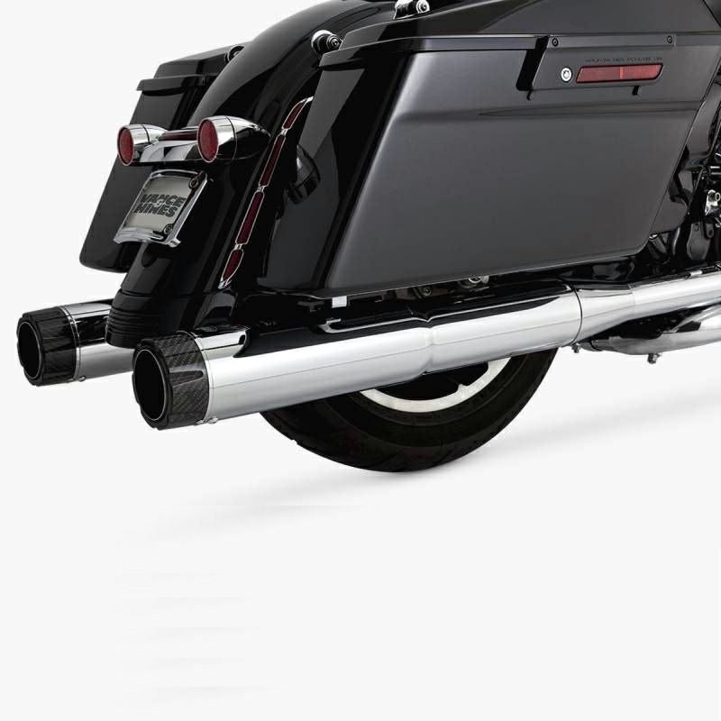 ハーレー　マフラーエンドキャップ バンス&ハインズ　ハイアウトプットに装着 バンス＆ハインズ （VANCE&HINES） ハイアウトプットCarbonエンド