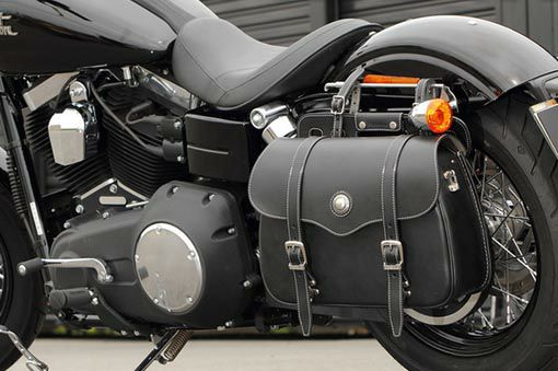 デグナー PRSB-9A プレミアムレザーサドルバッグ/ブラック-02