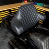 キングツアーパック用 ダイアモンドステッチ・バックレストパッド (ブルー) 