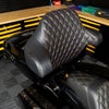 キングツアーパック用 ダイアモンドステッチ・バックレストパッド (オレンジ) 