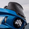 ローライダーST カーボンファイバー・フレアウィンドシールド 8インチ