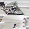 S-RT ミニフェアリング用 フレアウィンドシールド 12.5インチ (ライトスモーク)