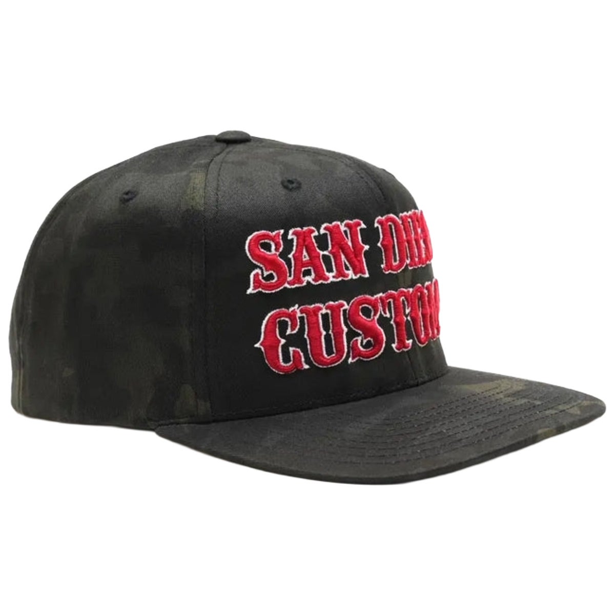 SAN DIEGO CUSTOMS キャップ BLACKOUT マルチカムレッド.2