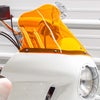 S-RT ミニフェアリング用 フレアウィンドシールド 12.5インチ (オレンジアイス)