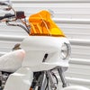 S-RT ミニフェアリング用 フレアウィンドシールド 12.5インチ (オレンジアイス)1