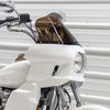 S-RT ミニフェアリング用 フレアウィンドシールド 12.5インチ (ブロンズ)1