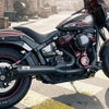 2018～2024 ソフテイル 2in1 フルエキゾーストマフラー ブラックセラコート ユーロ4、5対応 MALPARIDOS（マルパリドス） 4