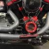 M8 ソフテイル 2in1 フルエキゾーストマフラー用 ヒートシールド ブラックセラコート MALPARIDOS（マルパリドス） 2