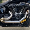 M8 ソフテイル 2in1 フルエキゾーストマフラー用 ヒートシールド ポリッシュ MALPARIDOS（マルパリドス） 2