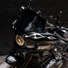 ローライダーST ウィンドシールド 8インチ (ダークスモーク)1
