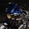 ローライダーST ウィンドシールド 8インチ (ブルー)3