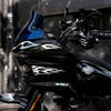 ローライダーST ウィンドシールド 8インチ (ブルー)4