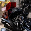 ローライダーST ウィンドシールド 8インチ (レッド)1