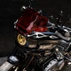 ローライダーST ウィンドシールド 8インチ (レッド)3