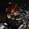 ローライダーST ウィンドシールド 8インチ (オレンジ)3