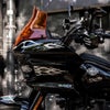 ローライダーST ウィンドシールド 8インチ (オレンジ)4