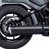 2025以降 FXBB ユーロ5対応 スリップオンマフラー スタンダードエンド ブラック/ポリッシュエンド MILLER EXHAUST