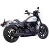2025以降 FXBB ユーロ5対応 スリップオンマフラー スタンダードエンド ブラック/ブラックエンド MILLER EXHAUST 3