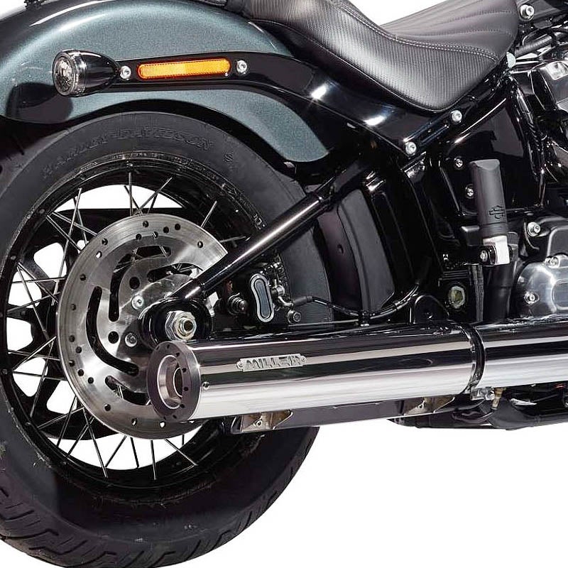 2025以降 FXBB ユーロ5対応 スリップオンマフラー スタンダードエンド ポリッシュ/ブラックエンド MILLER EXHAUST