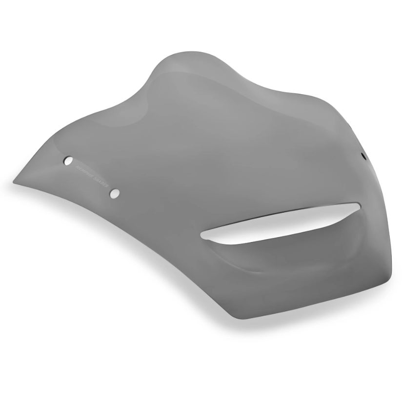 BRL ベント付 レースバブル ウィンドシールド 4インチ (ブラックスモーク)1