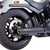 2025以降 FXBB ユーロ5対応 スリップオンマフラー スラッシュカット ブラック/ブラックエンド MILLER EXHAUST