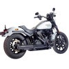 2025以降 FXBB ユーロ5対応 スリップオンマフラー スラッシュカット ブラック/ブラックエンド MILLER EXHAUST 3