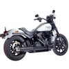 2025以降 FXBB ユーロ5対応 スリップオンマフラー スラッシュカット ブラック/ポリッシュエンド MILLER EXHAUST 3