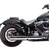2025以降 FXBB ユーロ5対応 スリップオンマフラー スラッシュカット ポリッシュ/ポリッシュエンド MILLER EXHAUST 2