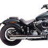 2025以降 FXBB ユーロ5対応 スリップオンマフラー スラッシュカット ポリッシュ/ブラックエンド MILLER EXHAUST 2