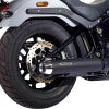 2025以降 FXBB ユーロ5対応 スリップオンマフラー テーパーエンド ブラック/ポリッシュエンド MILLER EXHAUST