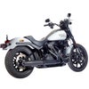 2025以降 FXLRS ユーロ5対応 スリップオンマフラー スタンダードエンド ブラック/ブラックエンド MILLER EXHAUST 2