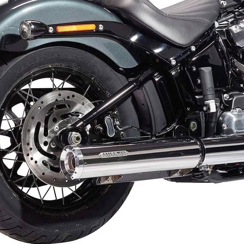 2025以降 FXLRS ユーロ5対応 スリップオンマフラー スタンダードエンド ポリッシュ/ポリッシュエンド MILLER EXHAUST