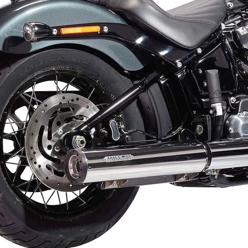2025以降 FXLRS ユーロ5対応 スリップオンマフラー スタンダードエンド ポリッシュ/ブラックエンド MILLER EXHAUST