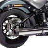 2025以降 FXBB ユーロ5対応 スリップオンマフラー テーパーエンド ポリッシュ/ブラックエンド MILLER EXHAUST