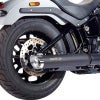 2025以降 FXLRS ユーロ5+対応 スリップオンマフラー スラッシュカット ブラック/ポリッシュエンド MILLER EXHAUST