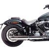 2025以降 FXLRS ユーロ5+対応 スリップオンマフラー スラッシュカット ポリッシュ/ポリッシュエンド MILLER EXHAUST 3