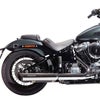 2025以降 FXLRS ユーロ5+対応 スリップオンマフラー スラッシュカット ポリッシュ/ブラックエンド MILLER EXHAUST 3