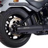 2025以降 FXLRS ユーロ5+対応 スリップオンマフラー テーパーエンド ブラック/ブラックエンド MILLER EXHAUST