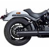 2025以降 FXLRST ユーロ5+対応 スリップオンマフラー スタンダードエンド ブラック/ブラックエンド MILLER EXHAUST 3