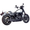 2025以降 FXLRST ユーロ5+対応 スリップオンマフラー スタンダードエンド ブラック/ポリッシュエンド MILLER EXHAUST 2