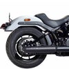 2025以降 FLHC ユーロ5+対応 スリップオンマフラー テーパーエンド ブラック/ブラックエンド MILLER EXHAUST 3