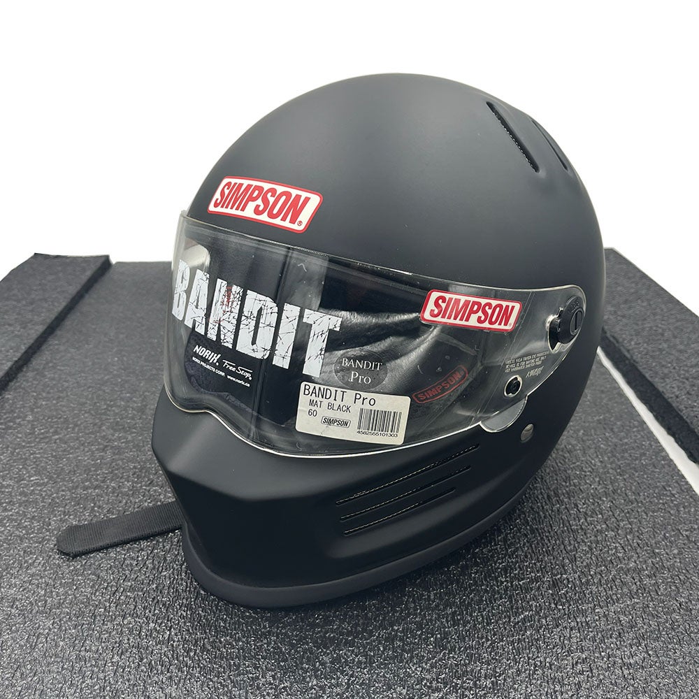 SIMPSON BANDIT Pro マットブラック 60cm SIMPSON BANDIT Pro マットブラック 60cm |ハーレーパーツ専門店 HDパーツ