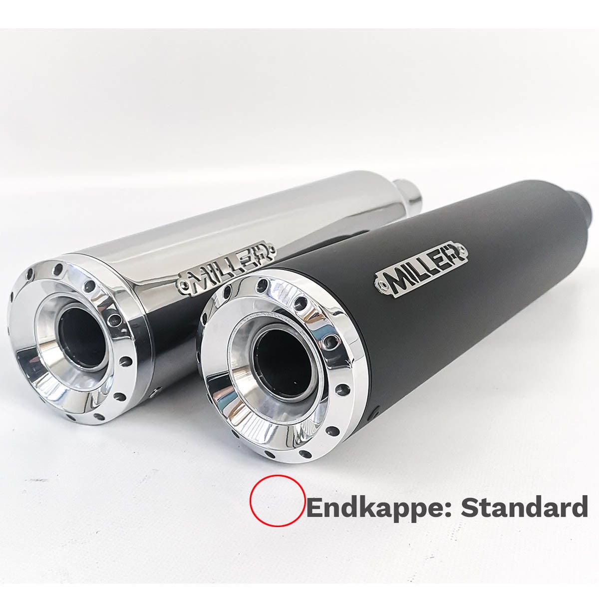 2021～2024 FXBBS ユーロ5対応 スリップオンマフラー スタンダードエンド ブラック/ポリッシュエンド MILLER EXHAUST 3
