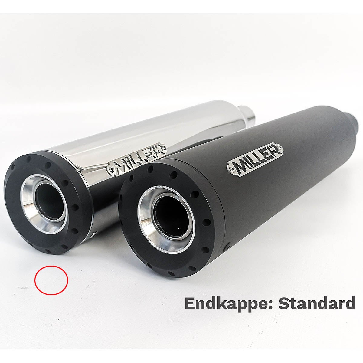 2021～2024 FXBBS ユーロ5対応 スリップオンマフラー スタンダードエンド ポリッシュ/ブラックエンド MILLER EXHAUST