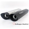 2021～2024 FXBBS ユーロ5対応 スリップオンマフラー スラッシュカット ブラック/ブラックエンド MILLER EXHAUST 3