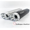 2021～2024 FXBBS ユーロ5対応 スリップオンマフラー スラッシュカット ブラック/ポリッシュエンド MILLER EXHAUST 3