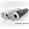 2021～2024 FXBBS ユーロ5対応 スリップオンマフラー スラッシュカット ポリッシュ/ポリッシュエンド MILLER EXHAUST