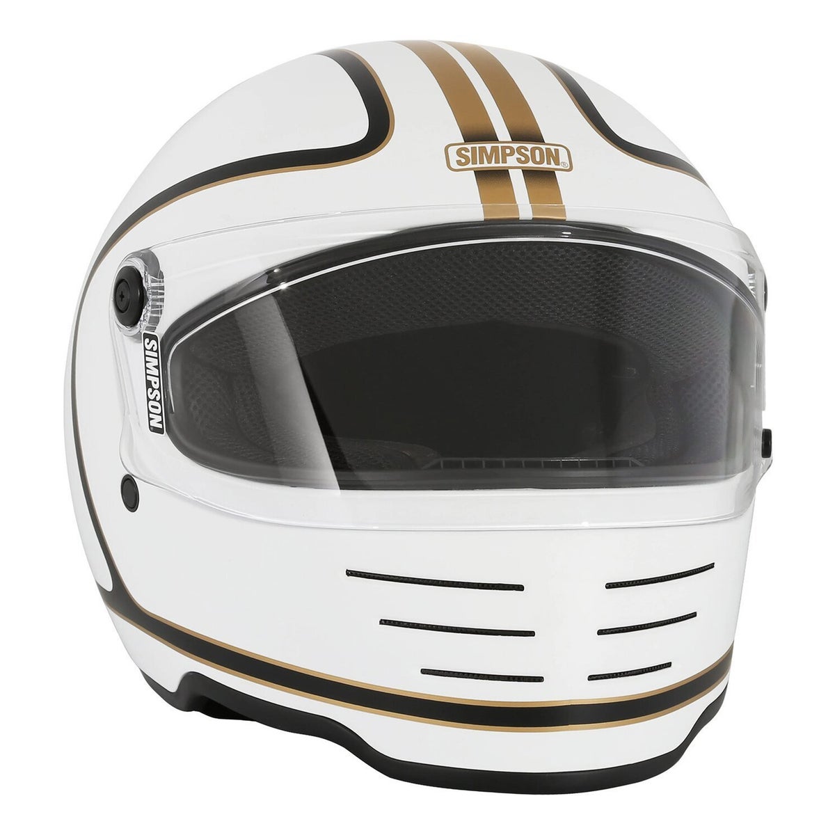 SIMPSON M62 フルフェイスヘルメット ホンド マットホワイト 2